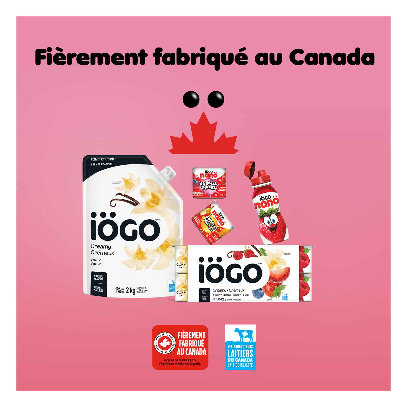 iOGO - Fabriqué au Canada