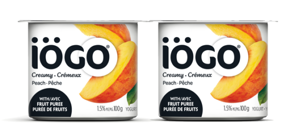 Iögo Creamy Peach Yogurt