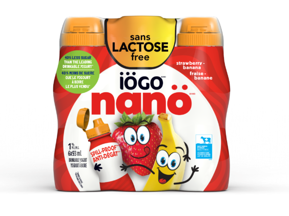 iögo nanö Drink Strawberry Banana Lactose Free