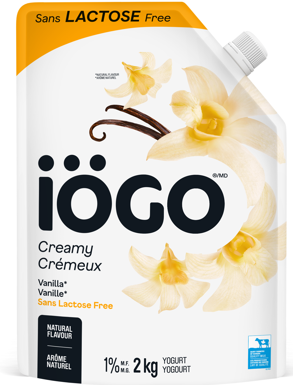 Creamy - Vanilla Lactose Free - 2KG - IÖGO