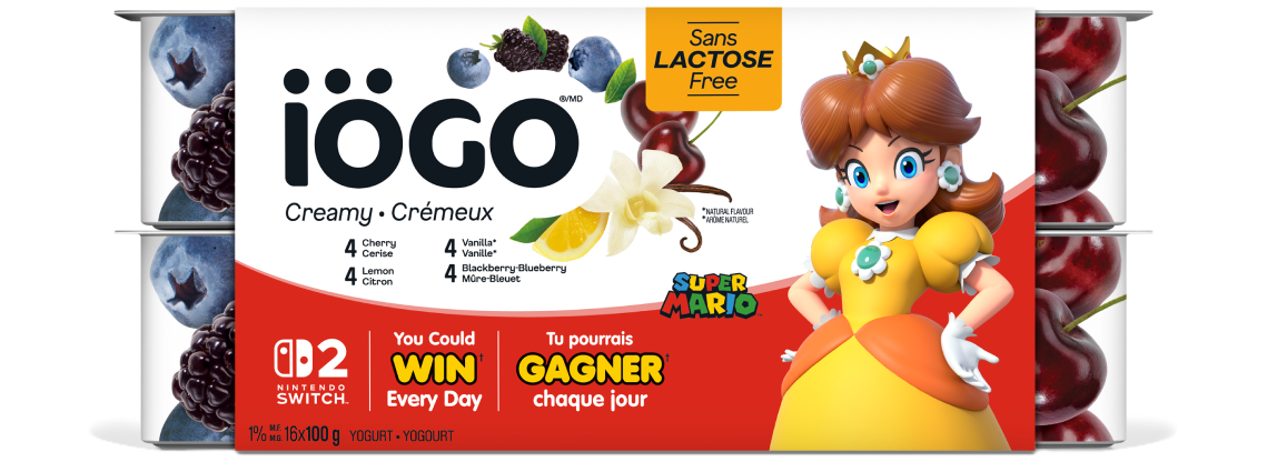 Creamy – Lactose-free – Cherry, Lemon, Vanilla, Blackberry
