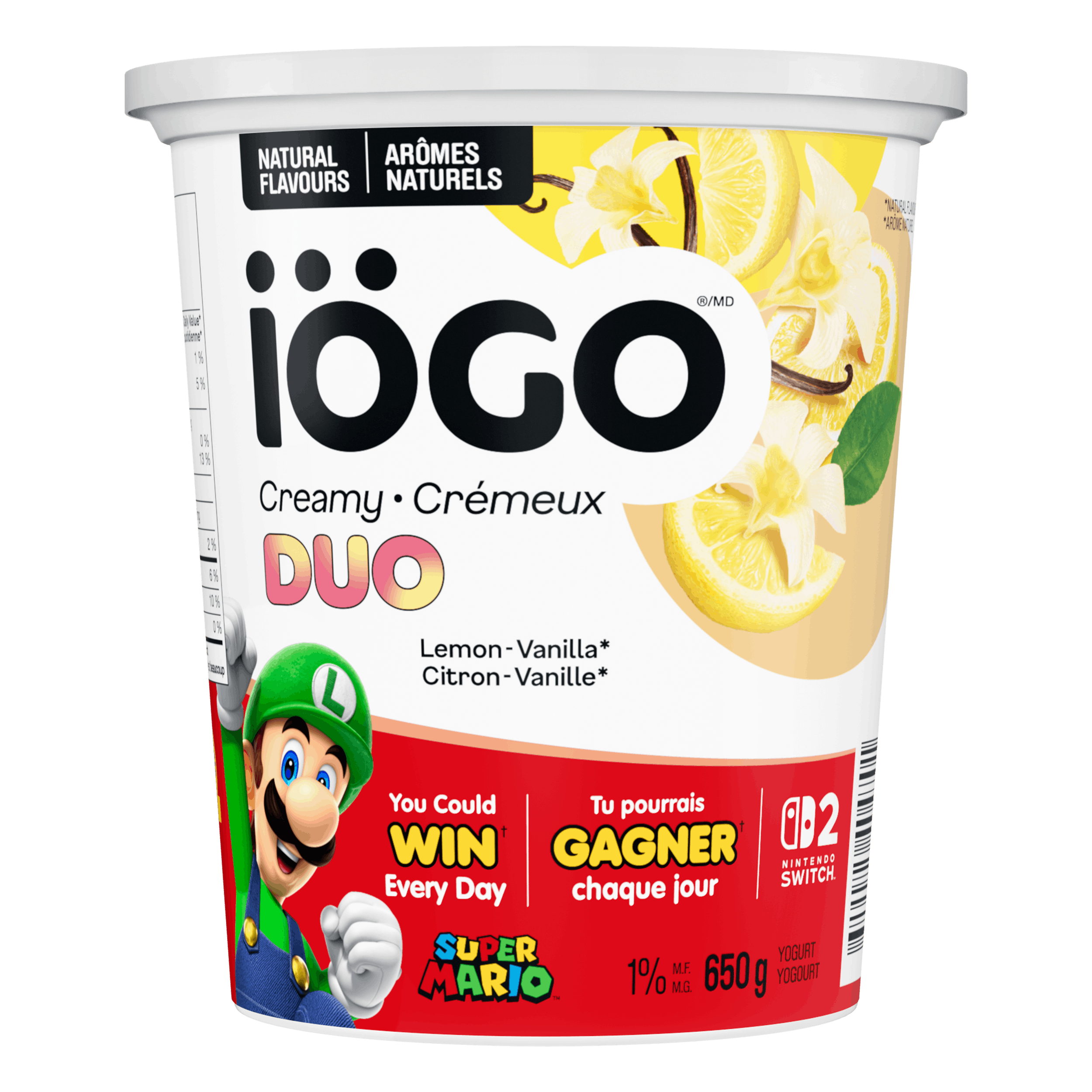 Creamy - Duo - Lemon-Vanilla - 650g - IÖGO